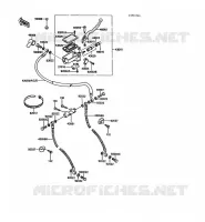 FRONT MASTER CYLINDER voor Kawasaki 1000GTR 1988
