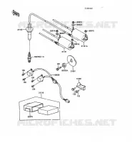 IGNITION SYSTEM voor Kawasaki 1000GTR 1988