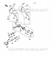 INDICATORS voor Kawasaki 1000GTR 1988