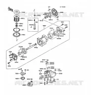 OIL PUMP voor Kawasaki 1000GTR 1988