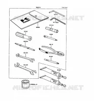 TOOL voor Kawasaki 1000GTR 1988