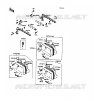ACCESSORY voor Kawasaki 1000GTR 1989