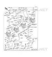 CARBURETOR voor Kawasaki 1000GTR 1989