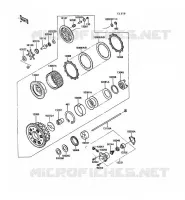 CLUTCH voor Kawasaki 1000GTR 1989