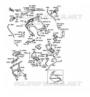 COWLING voor Kawasaki 1000GTR 1989