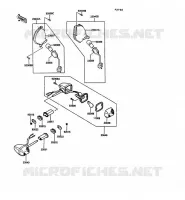 INDICATORS voor Kawasaki 1000GTR 1989