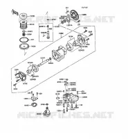 OIL PUMP voor Kawasaki 1000GTR 1989