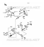 SHIFT voor Kawasaki 1000GTR 1989
