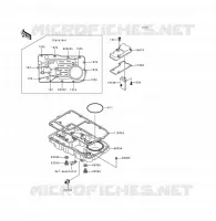 BREATHER COVER   OIL PAN voor Kawasaki VOYAGER XII 1996