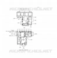 CRANKCASE BOLT voor Kawasaki VOYAGER XII 1996