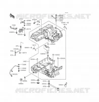 CRANKCASE(S) voor Kawasaki VOYAGER XII 1996