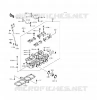 CYLINDER HEAD voor Kawasaki VOYAGER XII 1996