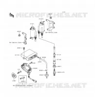 IGNITION SYSTEM voor Kawasaki VOYAGER XII 1996