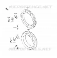 TIRES voor Kawasaki VOYAGER XII 1996