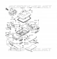 TRUNK ACCESSORY voor Kawasaki VOYAGER XII 1996