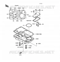 BREATHER   OIL PAN voor Kawasaki VOYAGER XII 1989