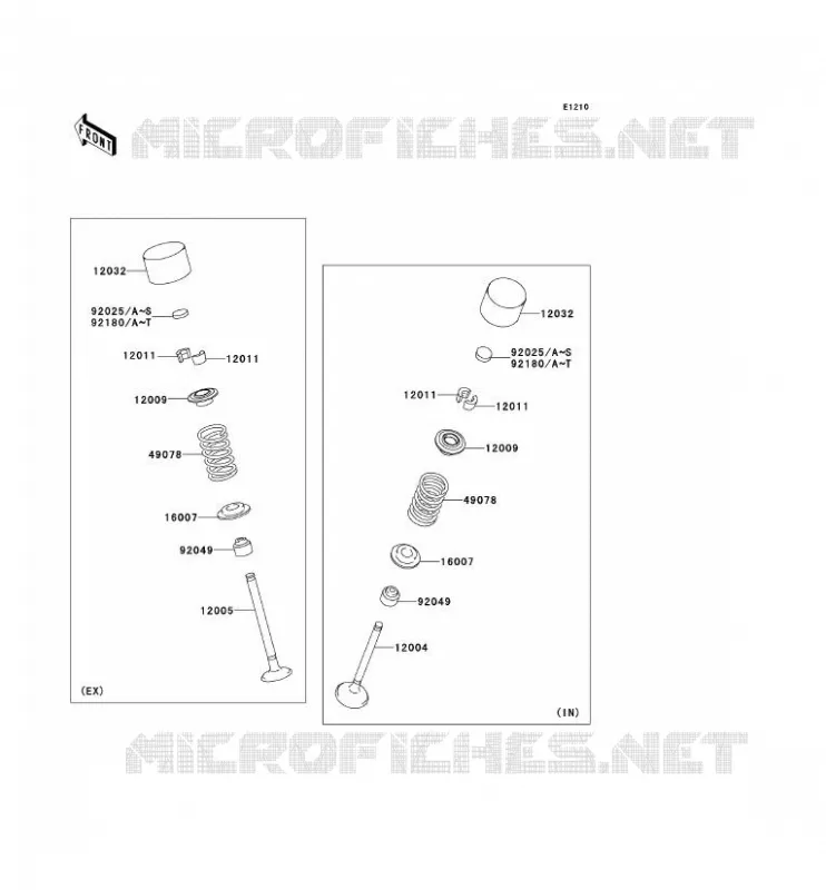 VALVE Kawasaki MOTOS 1400 2014 1400GTR ABS  ZG1400CEF