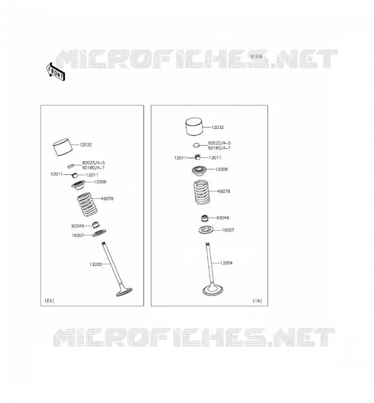 VALVE Kawasaki MOTOS 1400 2015 1400GTR ABS  ZG1400EFF