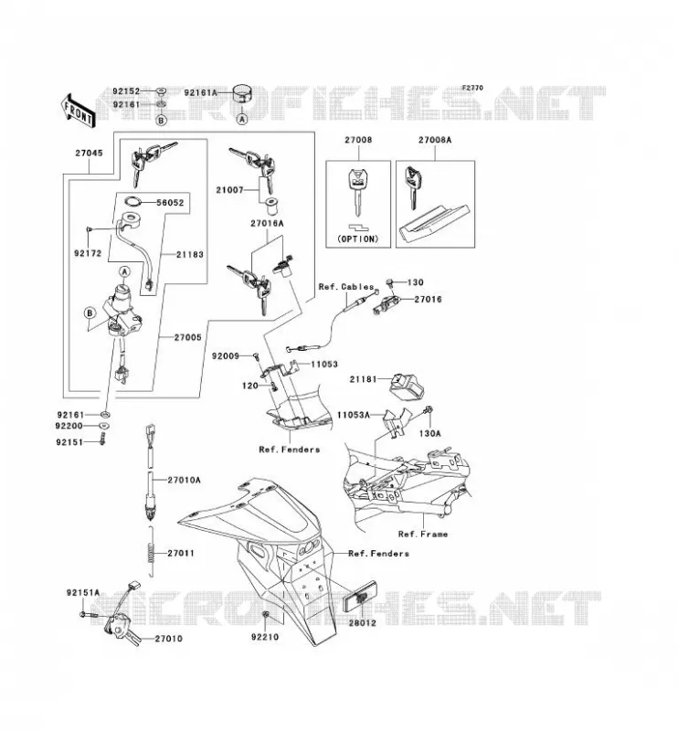 SWITCH Kawasaki MOTOS 1000 2006 Z1000  ZR1000A6F