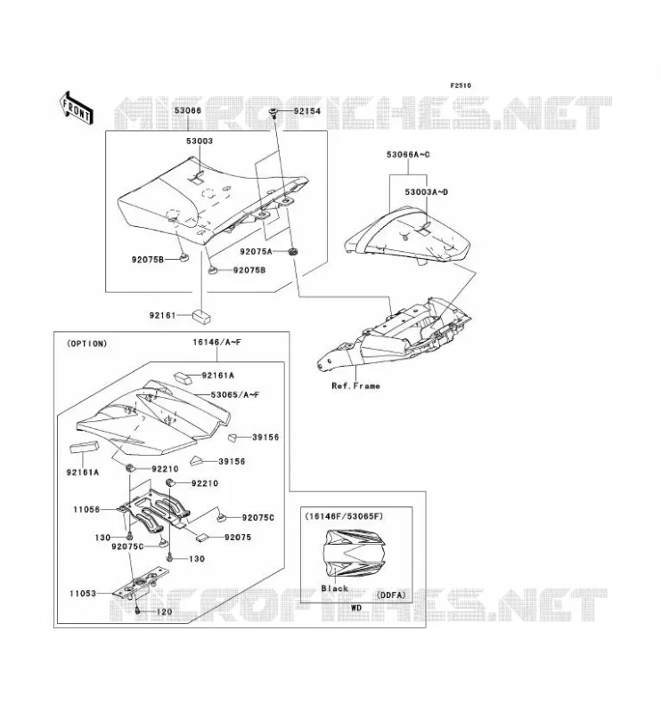 SEAT Kawasaki MOTOS 1000 2012 Z1000  ZR1000DCF