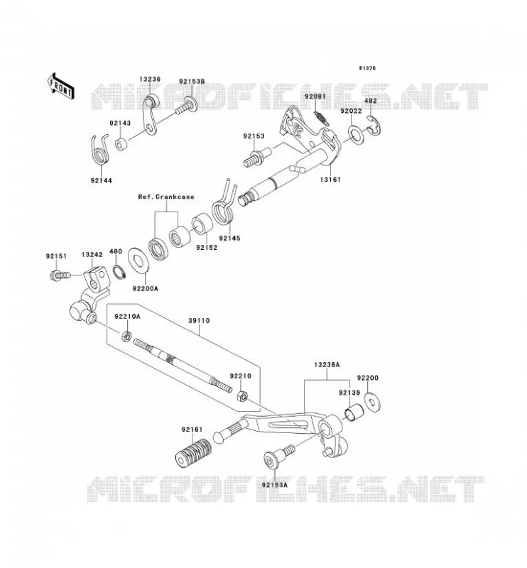 SHIFT Kawasaki MOTOS 1000 2012 Z1000  ZR1000DCF