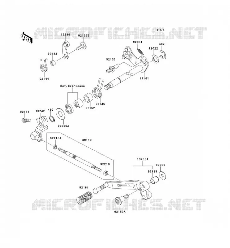 SHIFT Kawasaki MOTOS 1000 2013 Z1000  ZR1000DDF