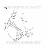 CHASSIS voor Kawasaki ZRX1200R 2001