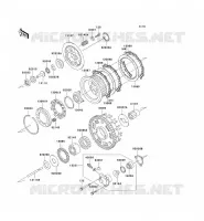 CLUTCH voor Kawasaki ZRX1200R 2001