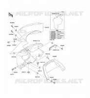 COWLING voor Kawasaki ZRX1200R 2001