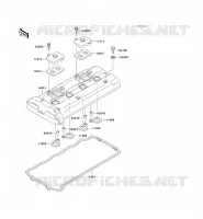 CYLINDER HEAD COVER voor Kawasaki ZRX1200R 2001