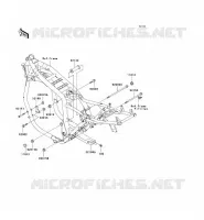 ENGINE MOUNT voor Kawasaki ZRX1200R 2001