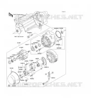 GENERATOR voor Kawasaki ZRX1200R 2001