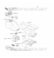 LABELS voor Kawasaki ZRX1200R 2001