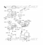 METERS voor Kawasaki ZRX1200R 2001