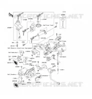 SWITCH   REFLECTORS voor Kawasaki ZRX1200R 2001