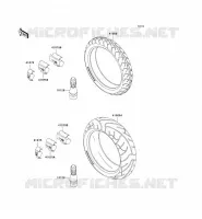 TIRES voor Kawasaki ZRX1200R 2001