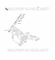 CHASSIS voor Kawasaki ZEPHYR 1994