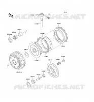 CLUTCH voor Kawasaki ZEPHYR 1994