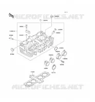 CYLINDER HEAD voor Kawasaki ZEPHYR 1994