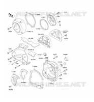 ENGINE COVERS voor Kawasaki ZEPHYR 1994