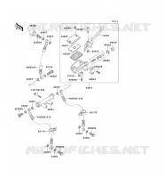 FRONT MASTER CYLINDER voor Kawasaki ZEPHYR 1994