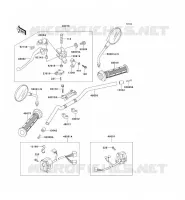 HANDLEBAR voor Kawasaki ZEPHYR 1994