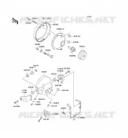 LENS(S) voor Kawasaki ZEPHYR 1994