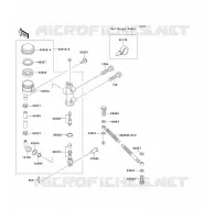 REAR MASTER CYLINDER voor Kawasaki ZEPHYR 1994