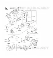 STARTER MOTOR voor Kawasaki ZEPHYR 1994