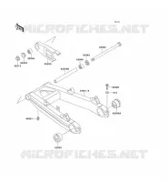 SWINGARM voor Kawasaki ZEPHYR 1994
