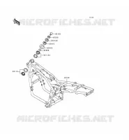 CHASSIS voor Kawasaki ZEPHYR 1996