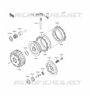 CLUTCH voor Kawasaki ZEPHYR 1996