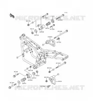 FRAME PARTS (COUVERTURE) voor Kawasaki ZEPHYR 1996