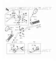 HANDLEBAR voor Kawasaki ZEPHYR 1996